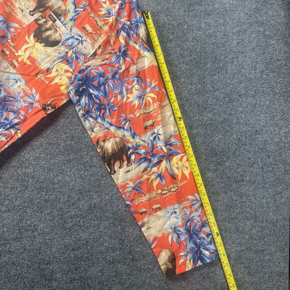 Authentic Polo Ralph Lauren Mens AOP Safari Print Sleepwear Pajama Shirt L NWT - Picture 10 of 10